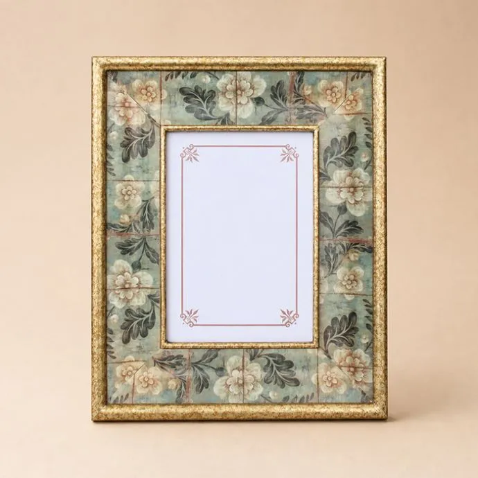 Aqua Photo Frame
