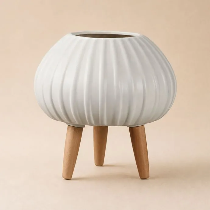 Ceramic Bulbous Planter