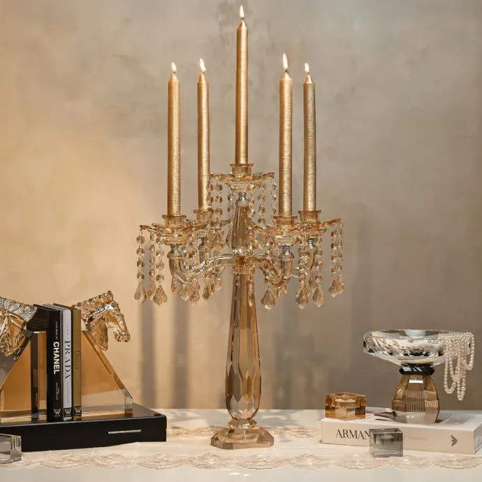 Hanging 5 Arm Candle Holder
