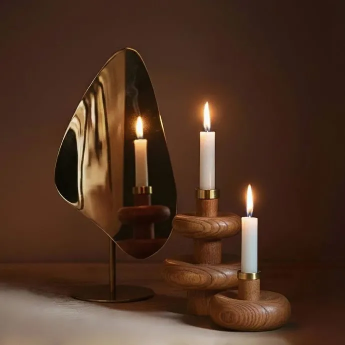 Warm Wave Candle Holder