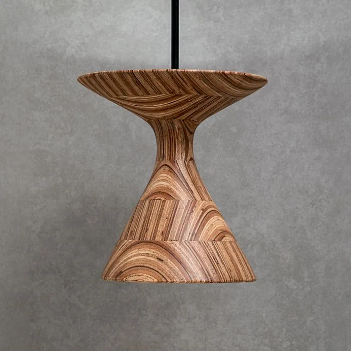 Hourglass Pendant Lamp Large