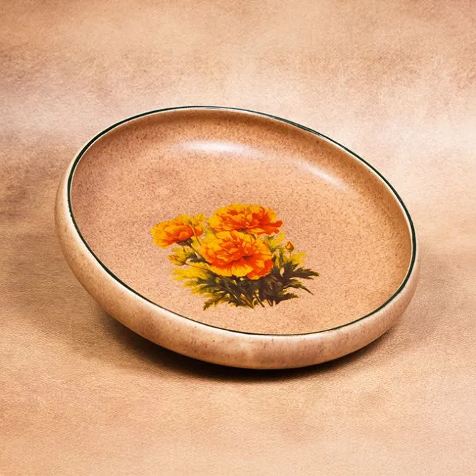 Marigold Flat Bowl