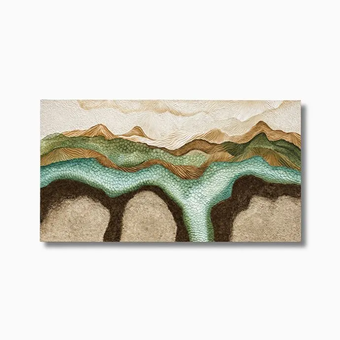 Veins of the Earth Textured Landscape