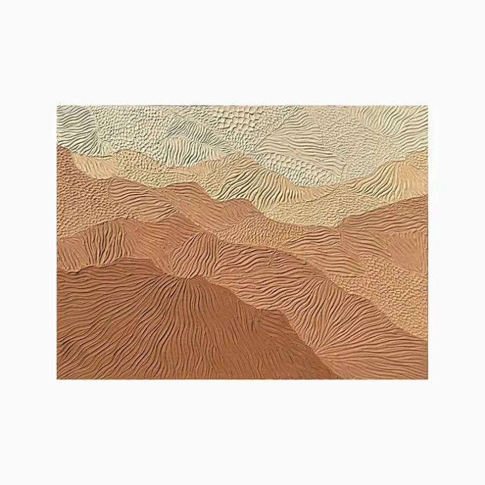 Layered Landscape Abstract Wall Art