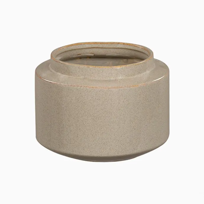 Orchid Ceramic Planter - Stout