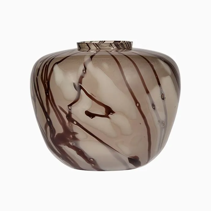 Frosted Alabaster Glass Vase
