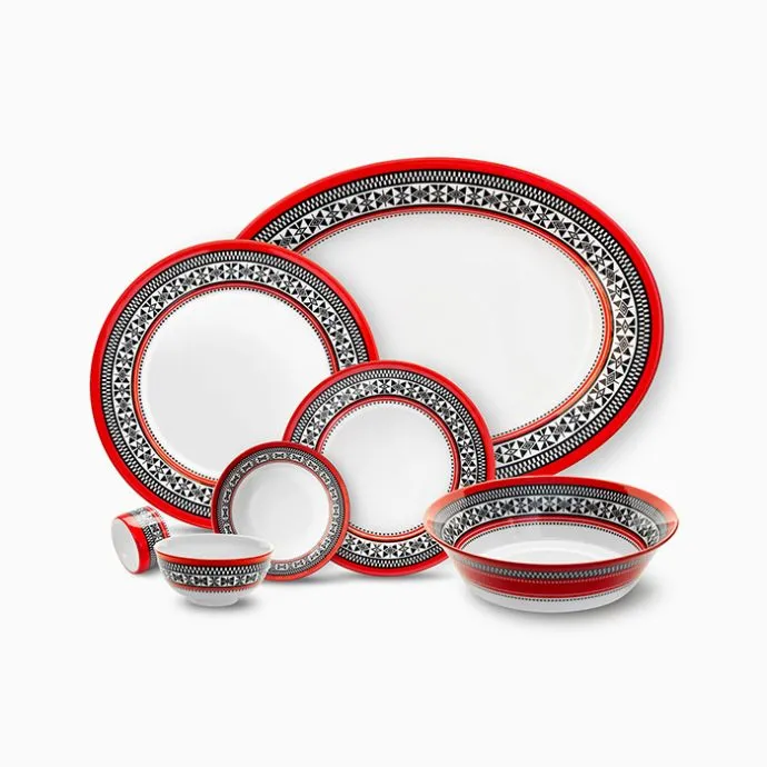 Threads of the Nilgiris 33 Pc Dinner Set