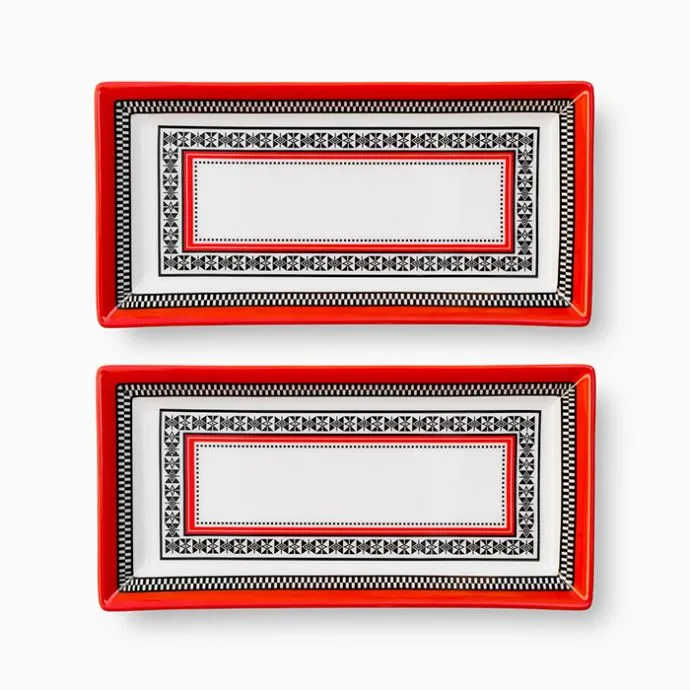 Threads of the Nilgiris Trays - Set of 2