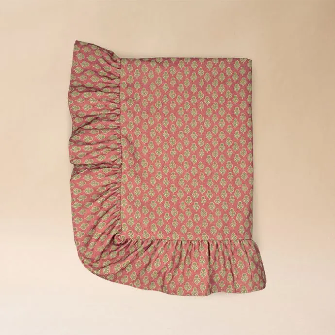 Viola Ruffle Cotton Table Cover