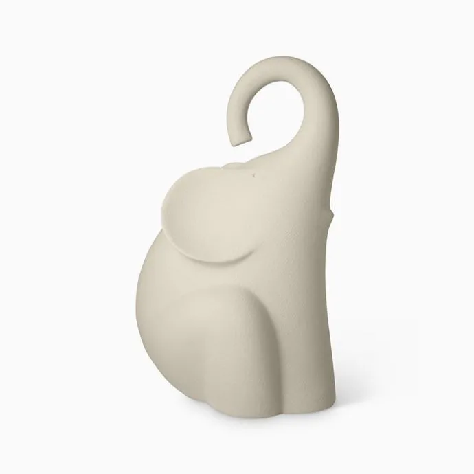 Sitting Elephant Sculpture - Large