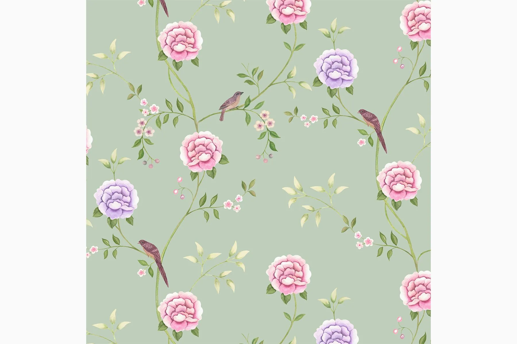 Chinoserie Collection Hand Printed Wallpaper| Oldhand Designs | THe House Of Things