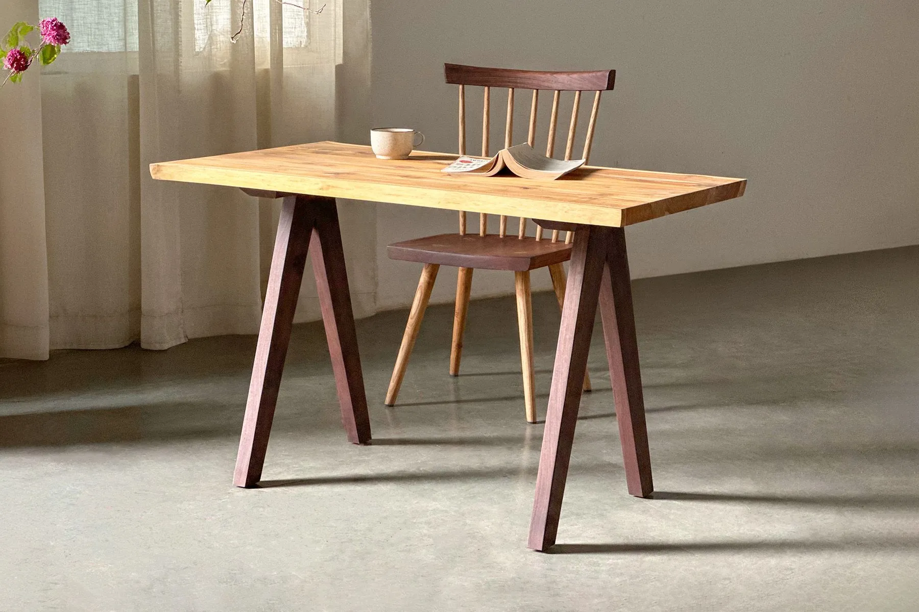 Accent Study Desk |Solid Bench |  The House Of Thing