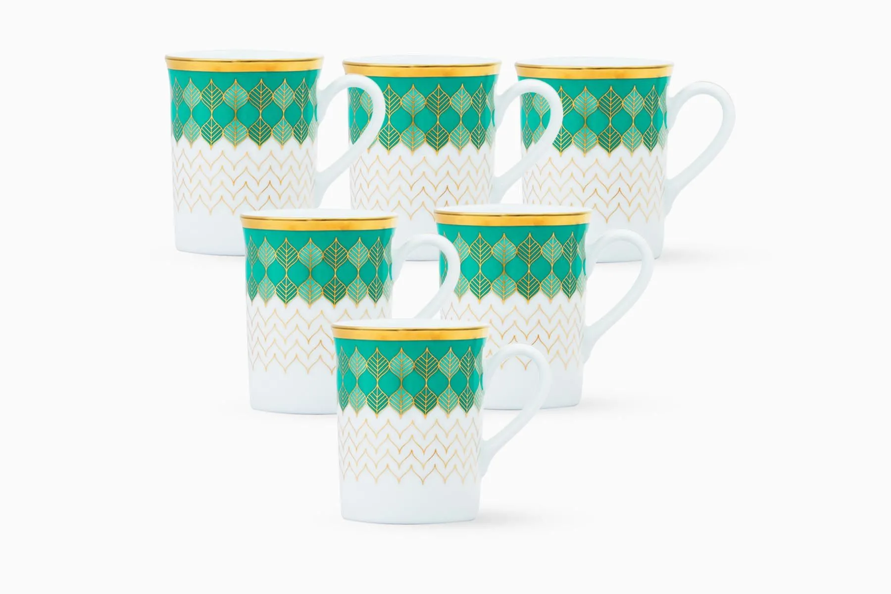 Banaras Mugs (Set of 6) by Nishita | The House Of Things