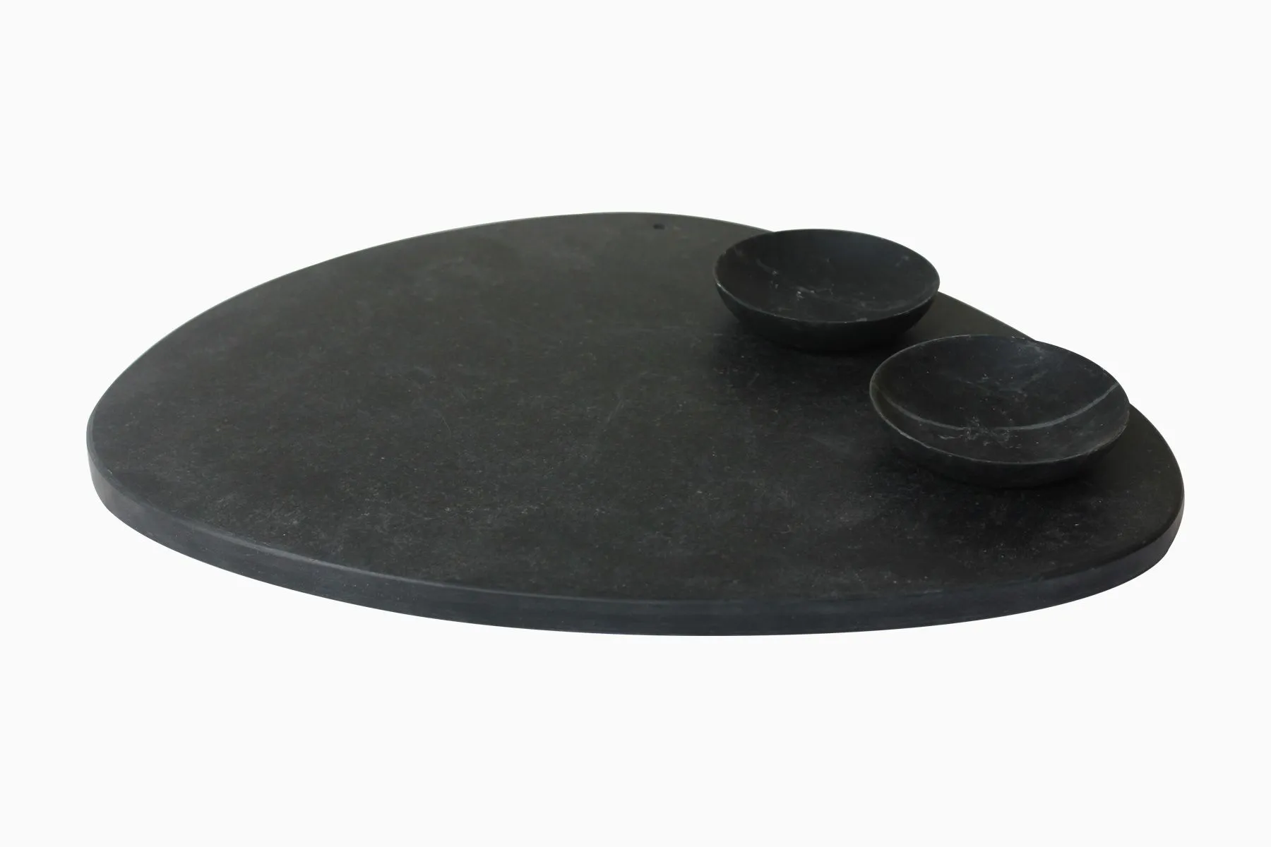 Black Marble Serving Platter Set by Rare | The House of Things