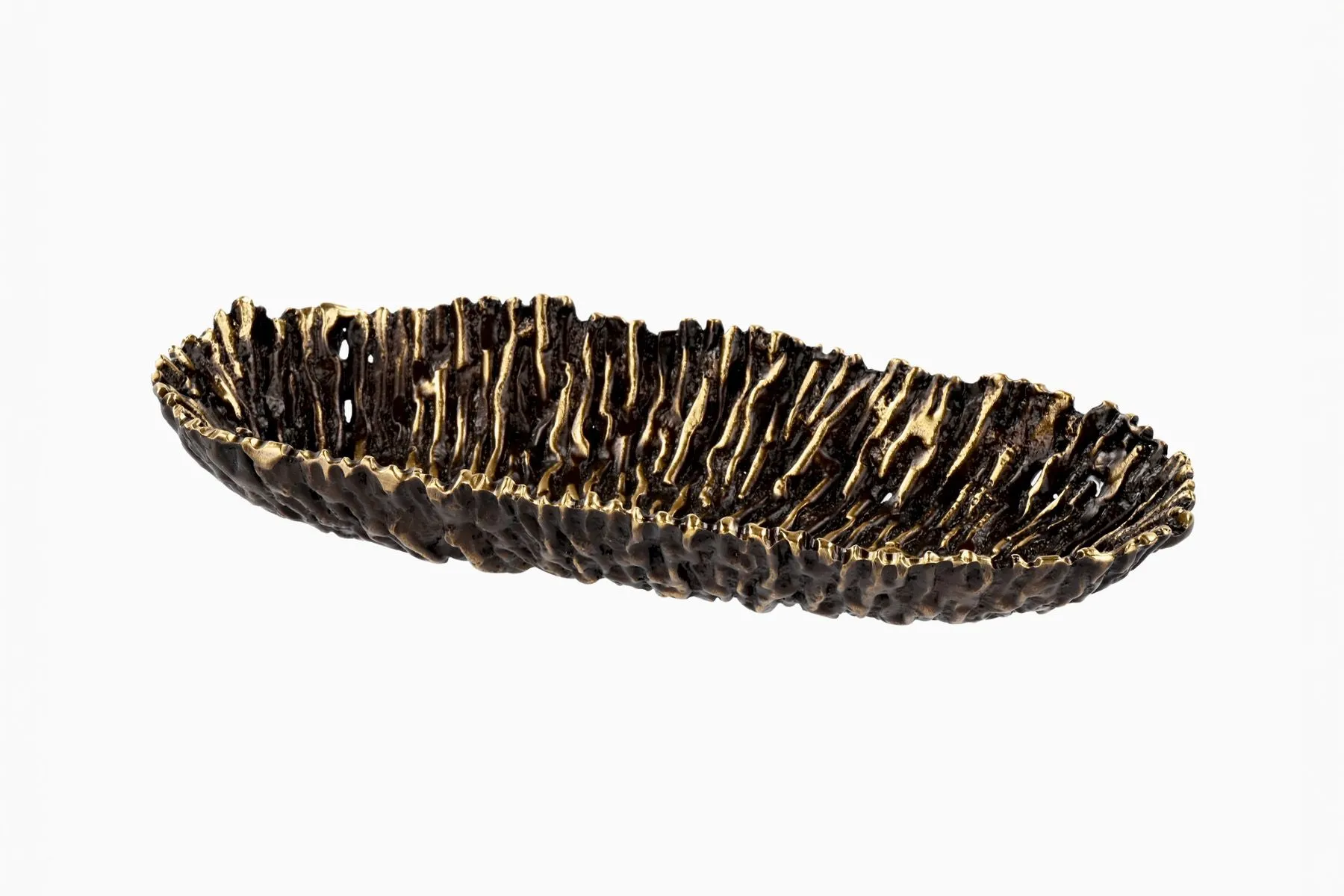 Boab Burnished Antique Brass Bowl|Studio ABACA | The House Of Things