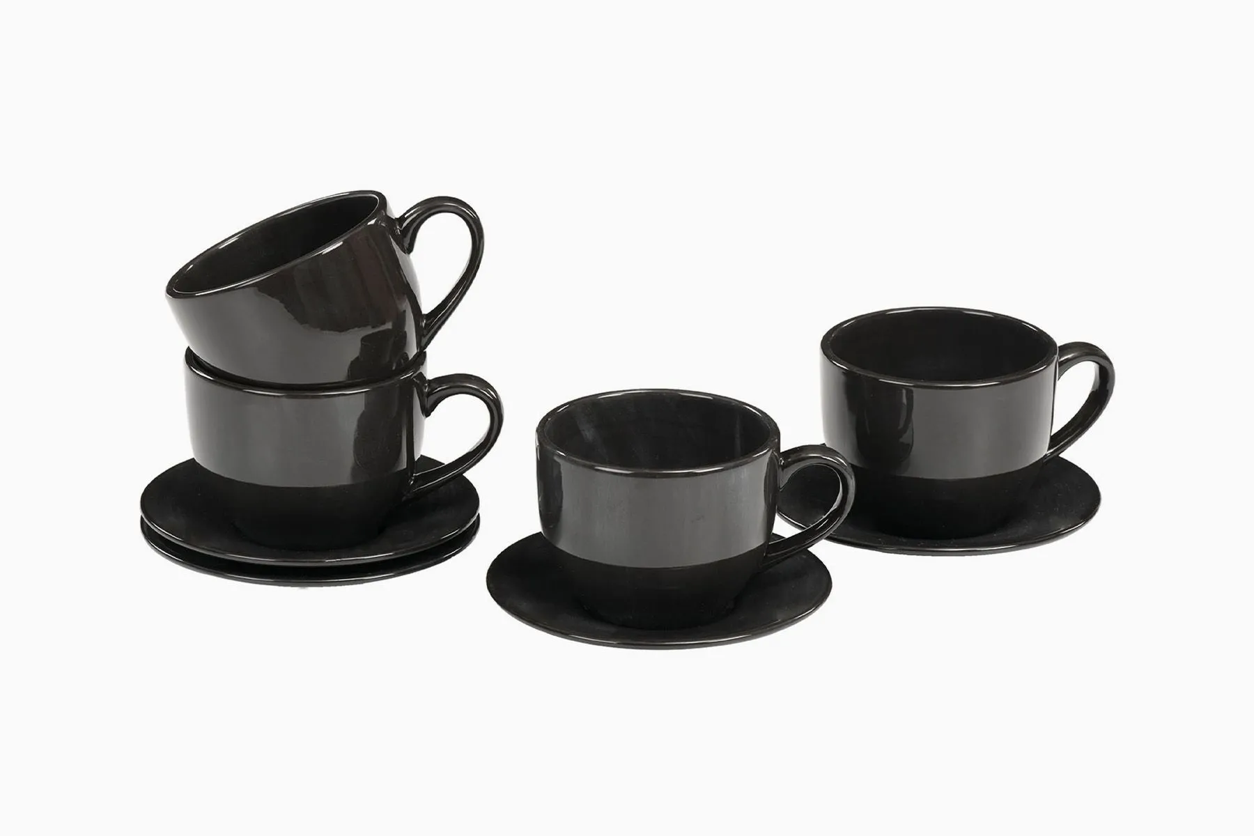 Boab Charcoal Demitasse Cup & Saucer - Set of 4
|Studio ABACA | The House Of Things