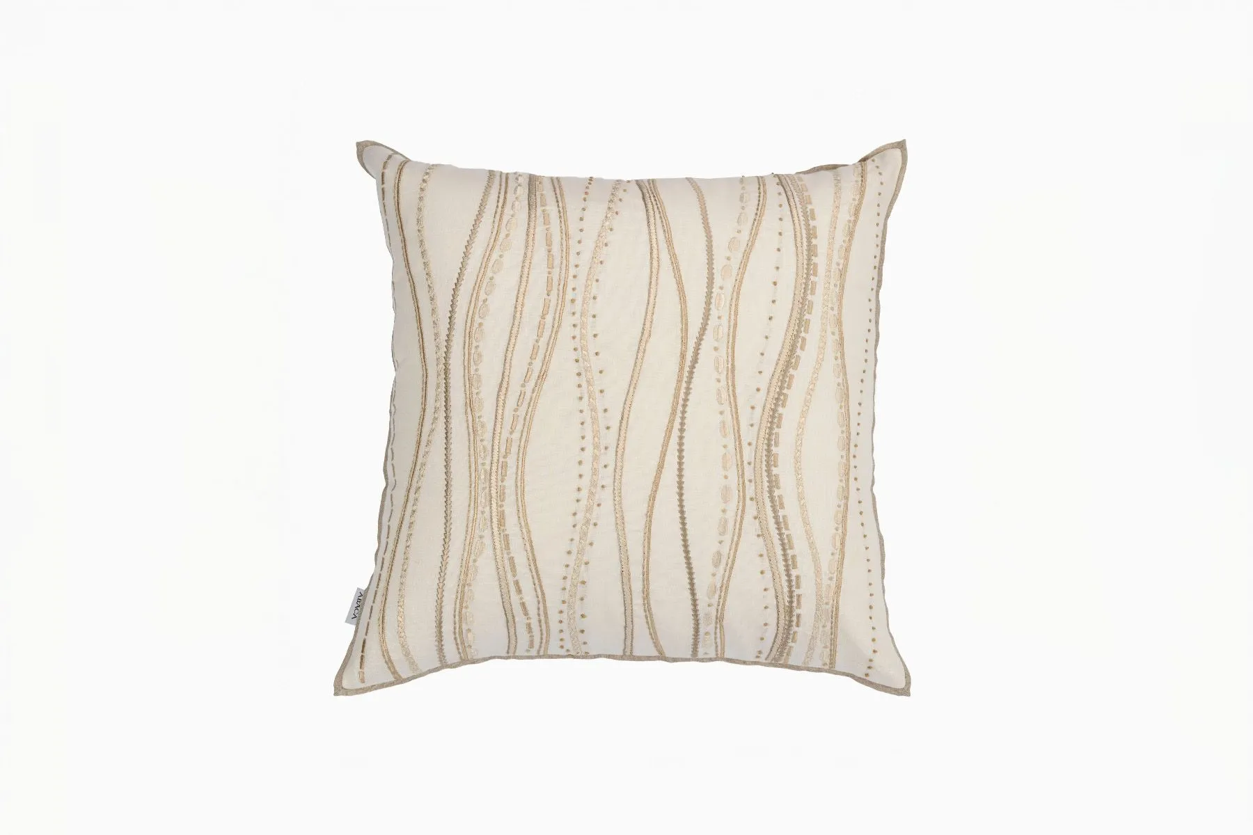 Boab White Wavy Cushion Cover|Studio ABACA | The House Of Things