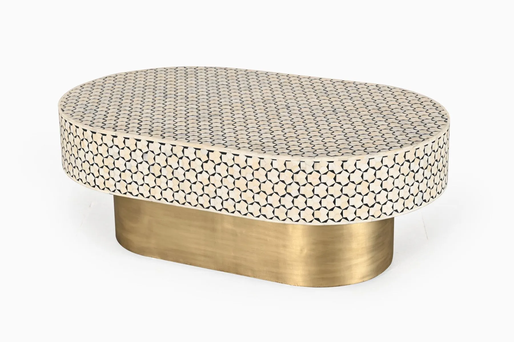 Qishr Inlay Coffee Table by The Edit - The House of Things