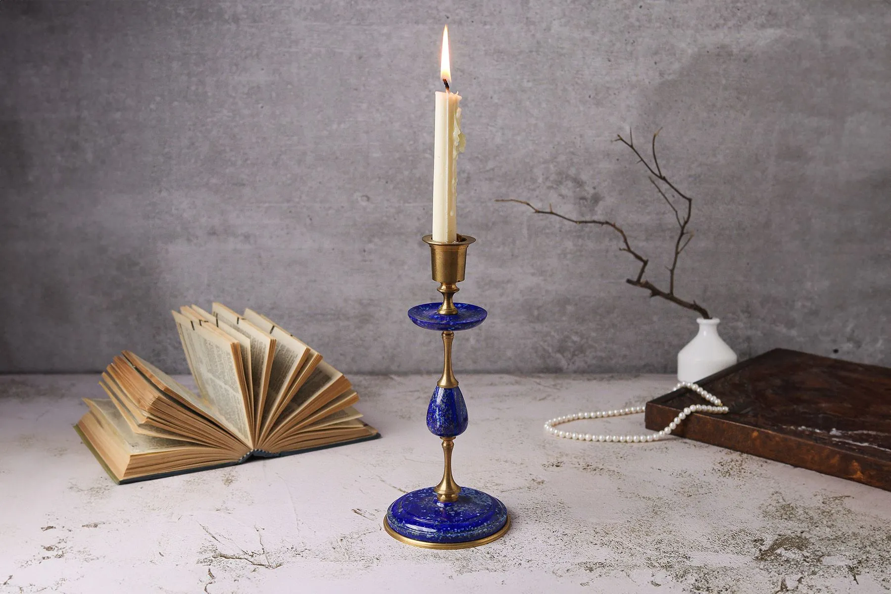 Imperial Charm Candle Stand | Frozen Music Maison | The House of Things