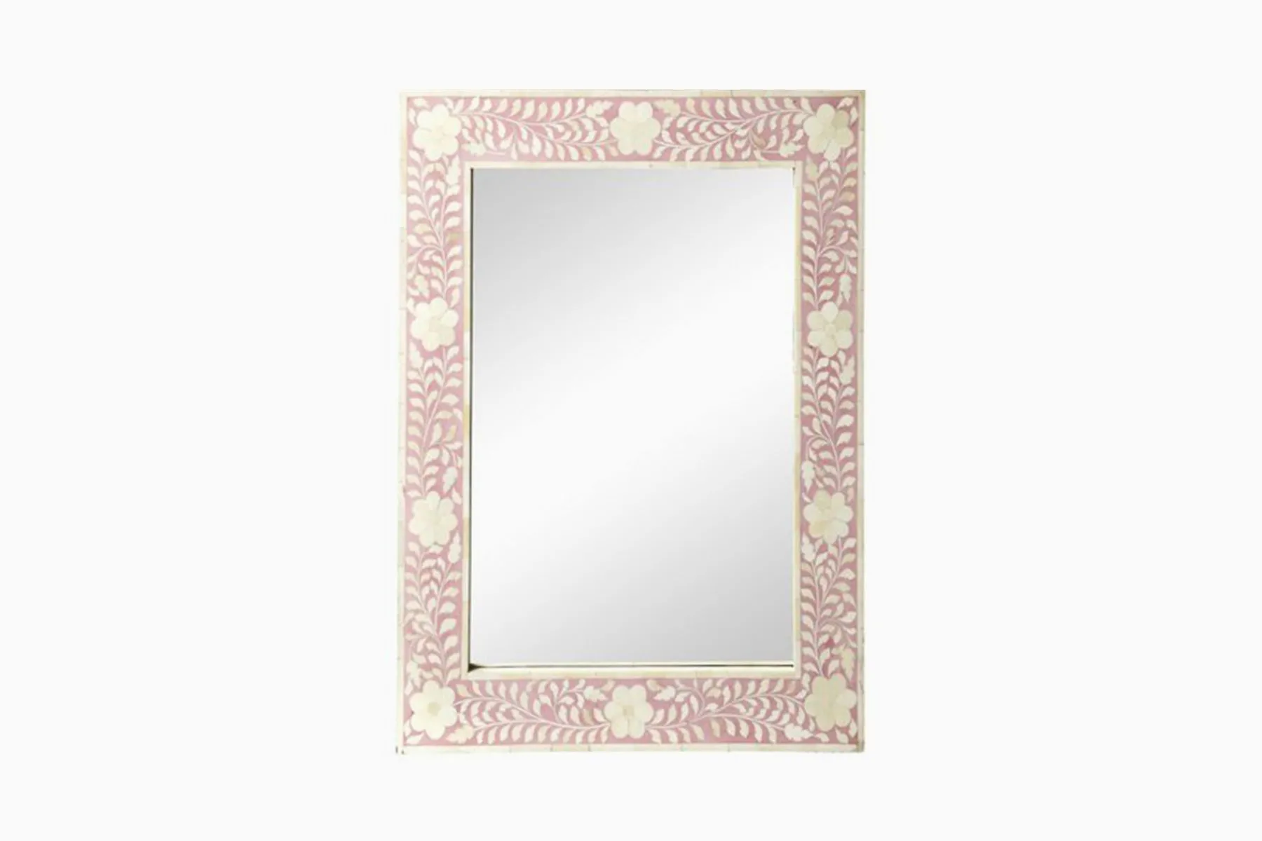 Pink Inlay Mirror | The Edit | The House Of Things