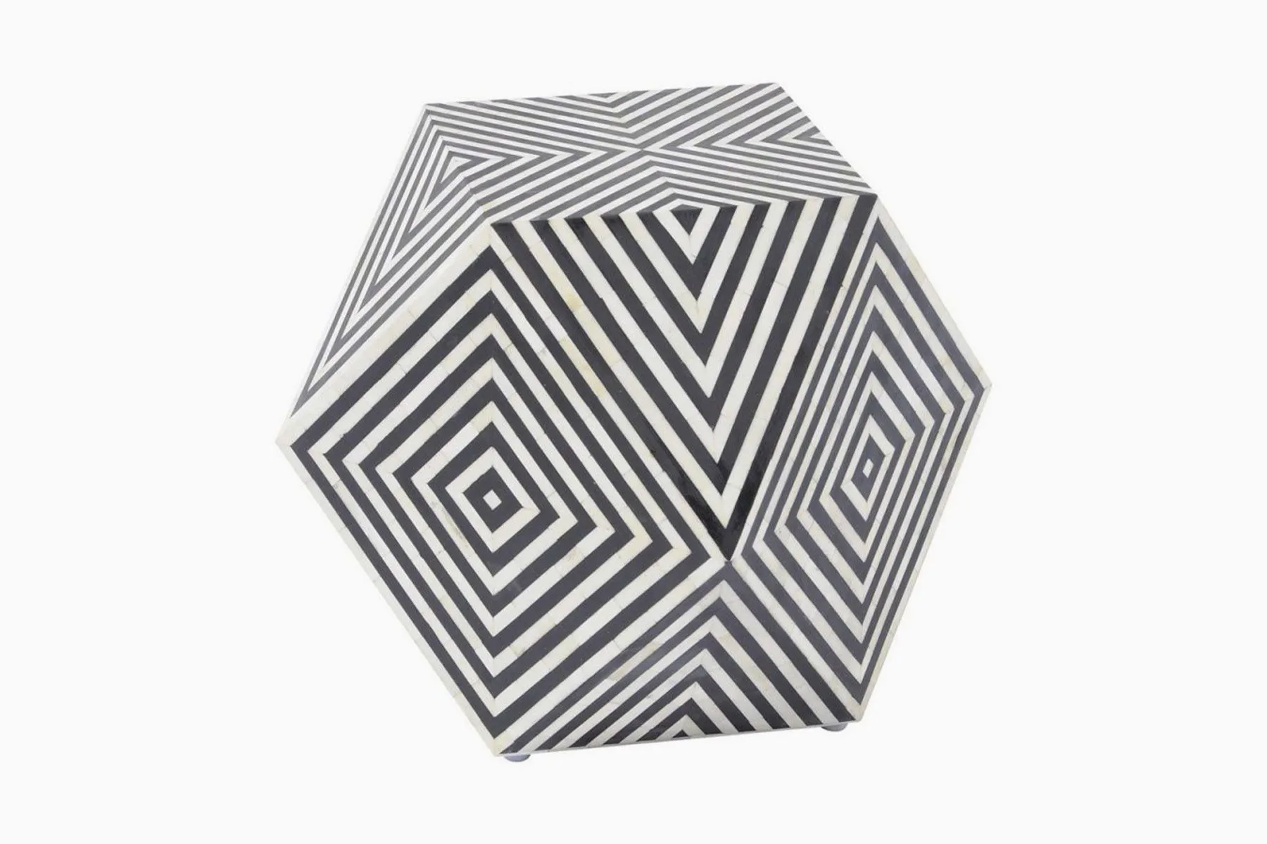 Daanish Inlay Stool  | The Edit | The House Of Things
