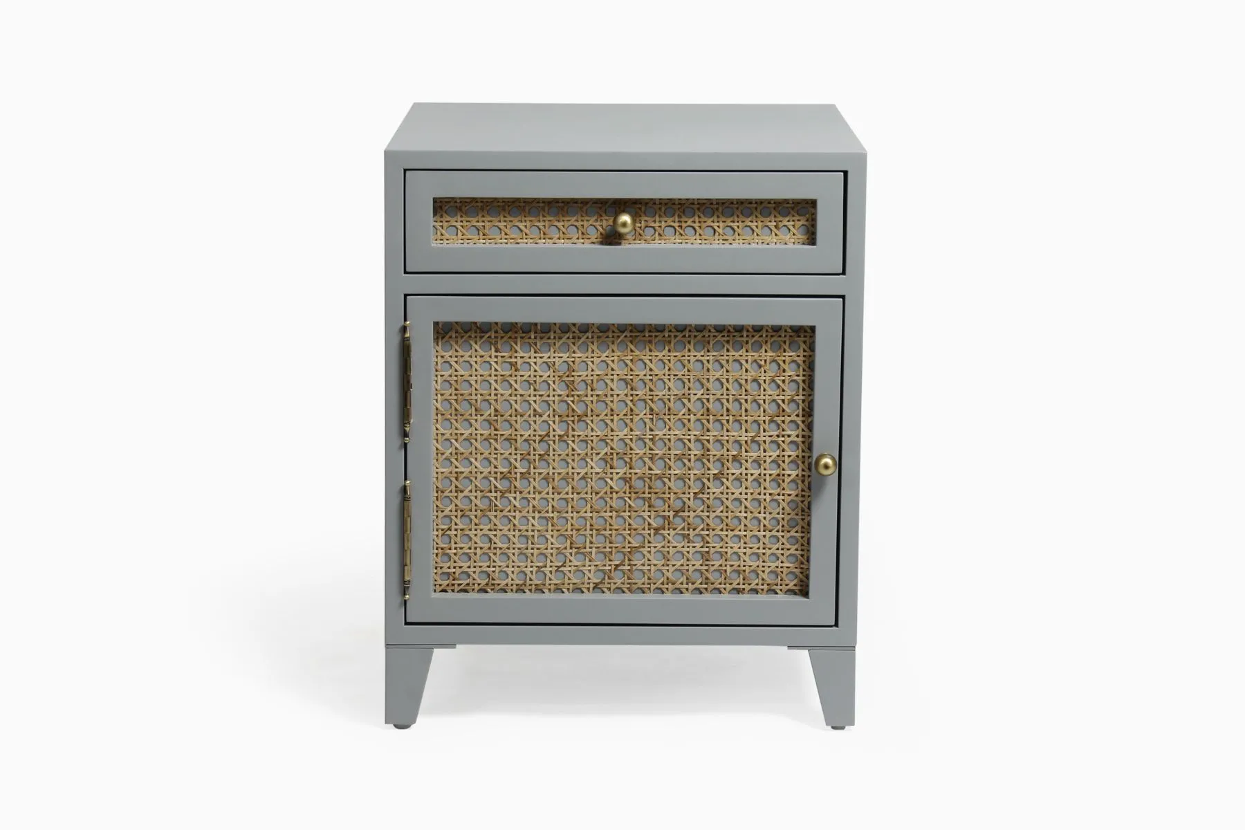 Angie Wicker Bedside Table  | The Edit | The House Of Things