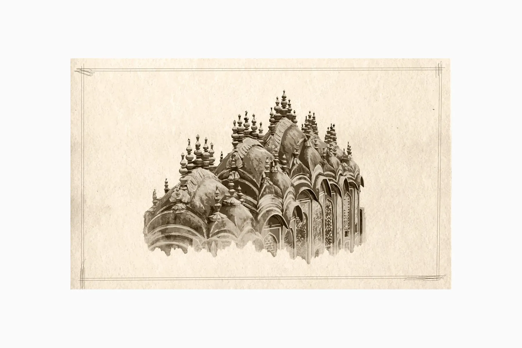 Jaipur Architectural Series - XIX | Rare | The House Of Things