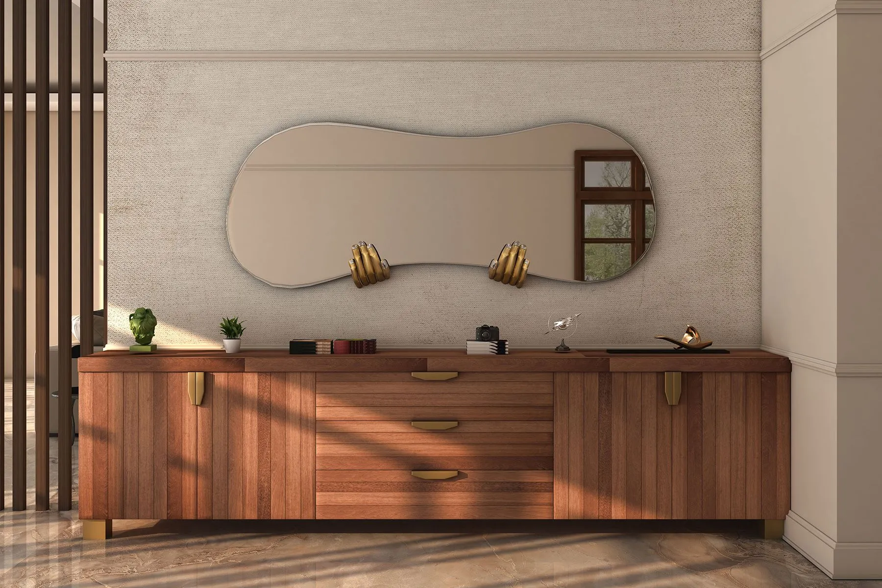 In the Hands Wall Sculpture – White Domus | The House of Things