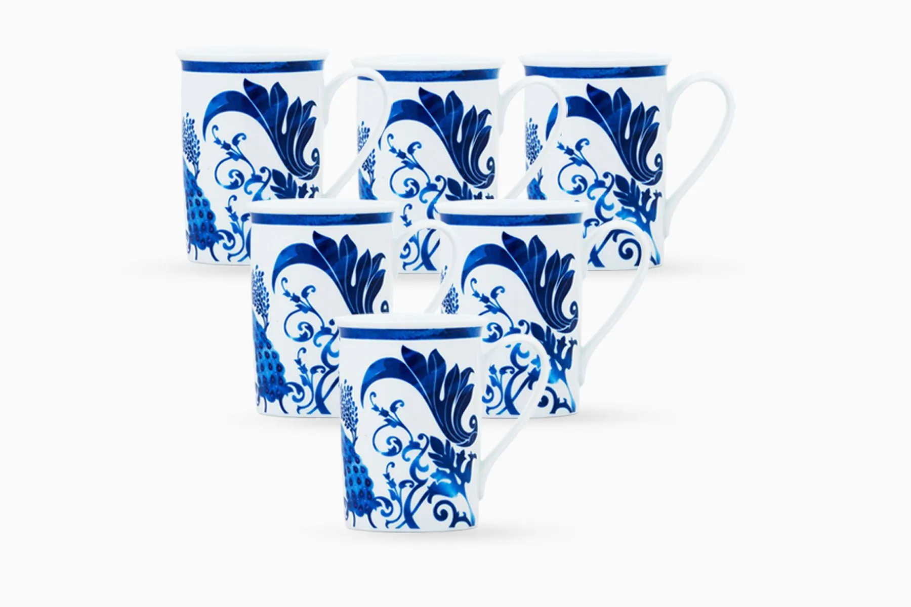 Indira Mugs (Set Of 6) | Nishita | The House Of Things