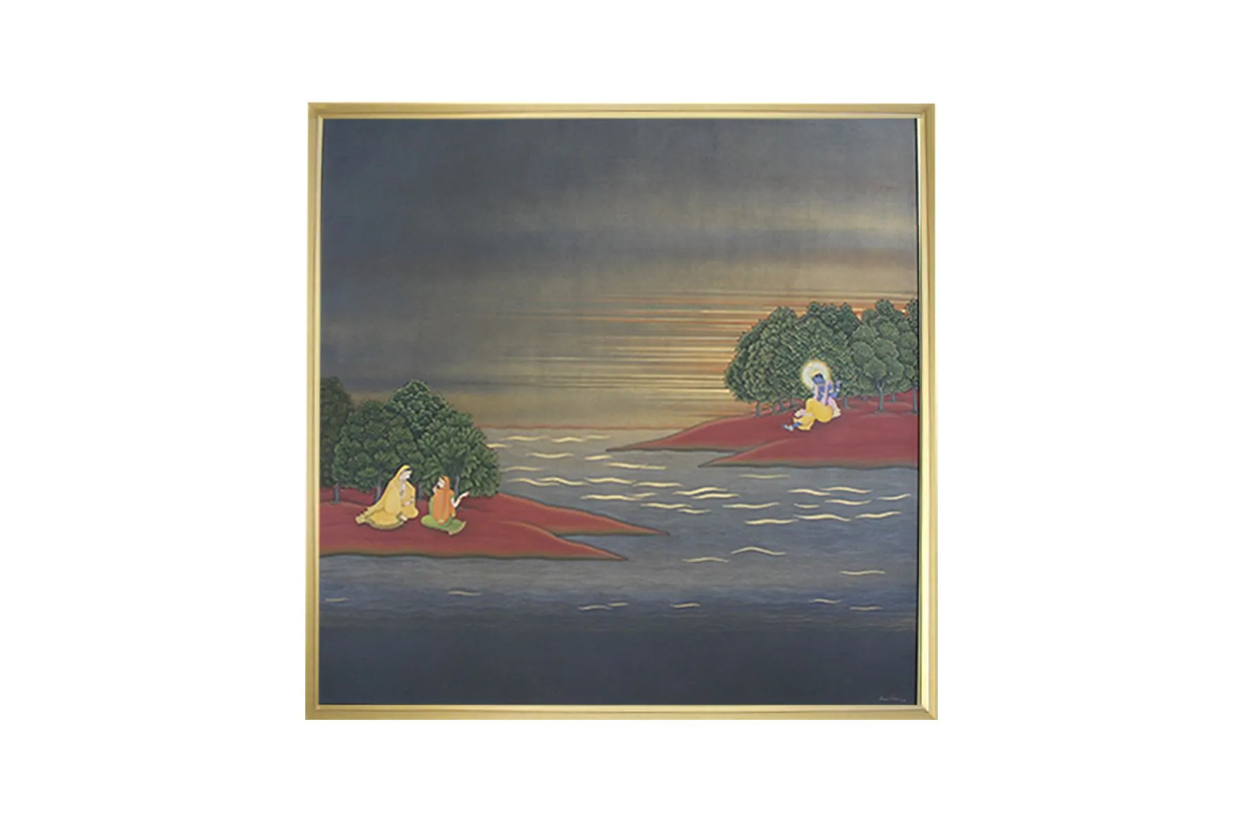 Krishna Playing Flute Pichwai Painting| Rare | The House of Things