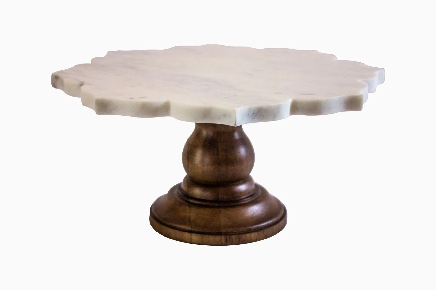 LOTUS CAKE STAND - WHITE| Rare | The House of Things