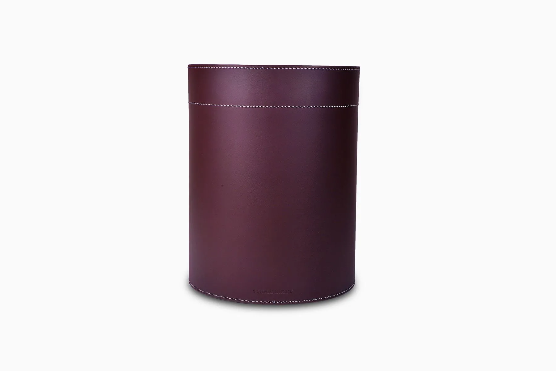 Modella Round Waste Basket Bordeaux | Three Sixty | The House Of Things