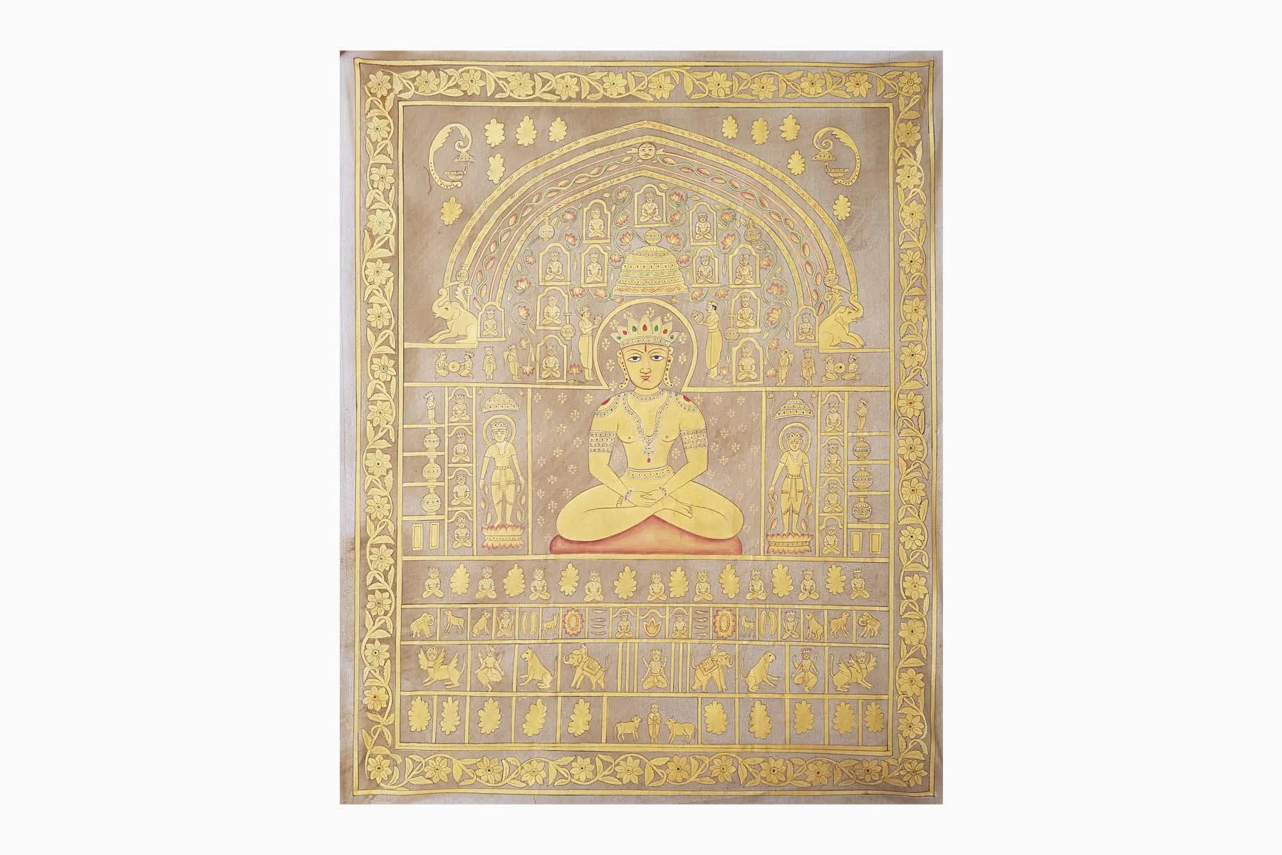 Parsvanatha Pat Painting | Rare | The House Of Things