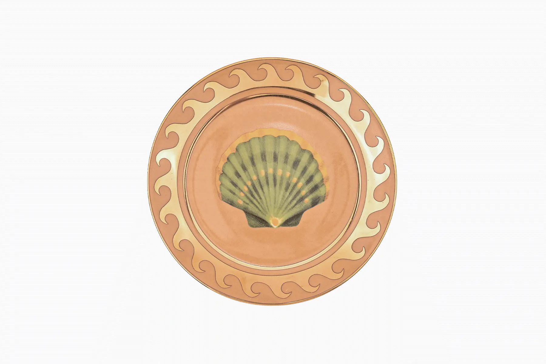 Scallop Dessert Plate (Set of 4) by Ira Udaipur |The House of Things