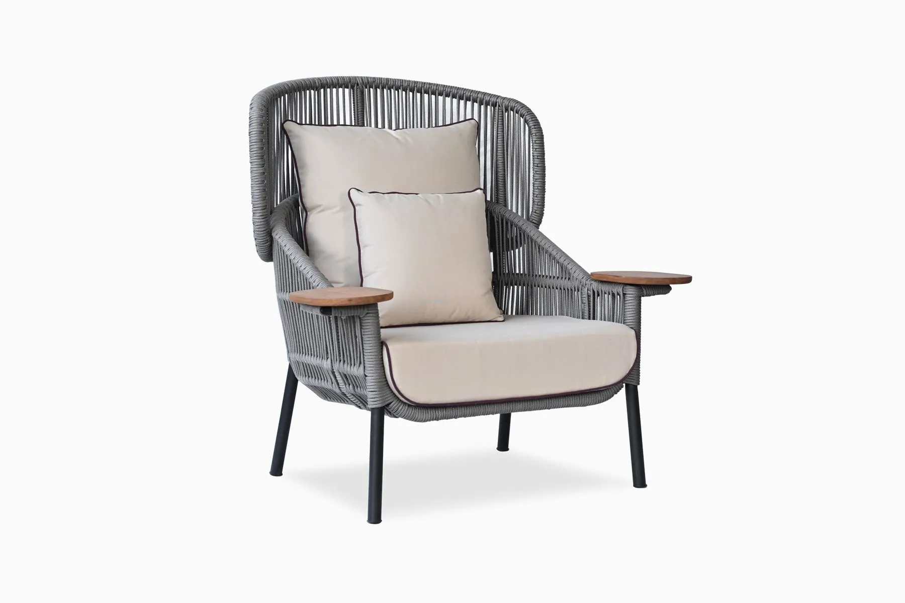 Daly Outdoor High Back Chair by The Edit - The House Of Things