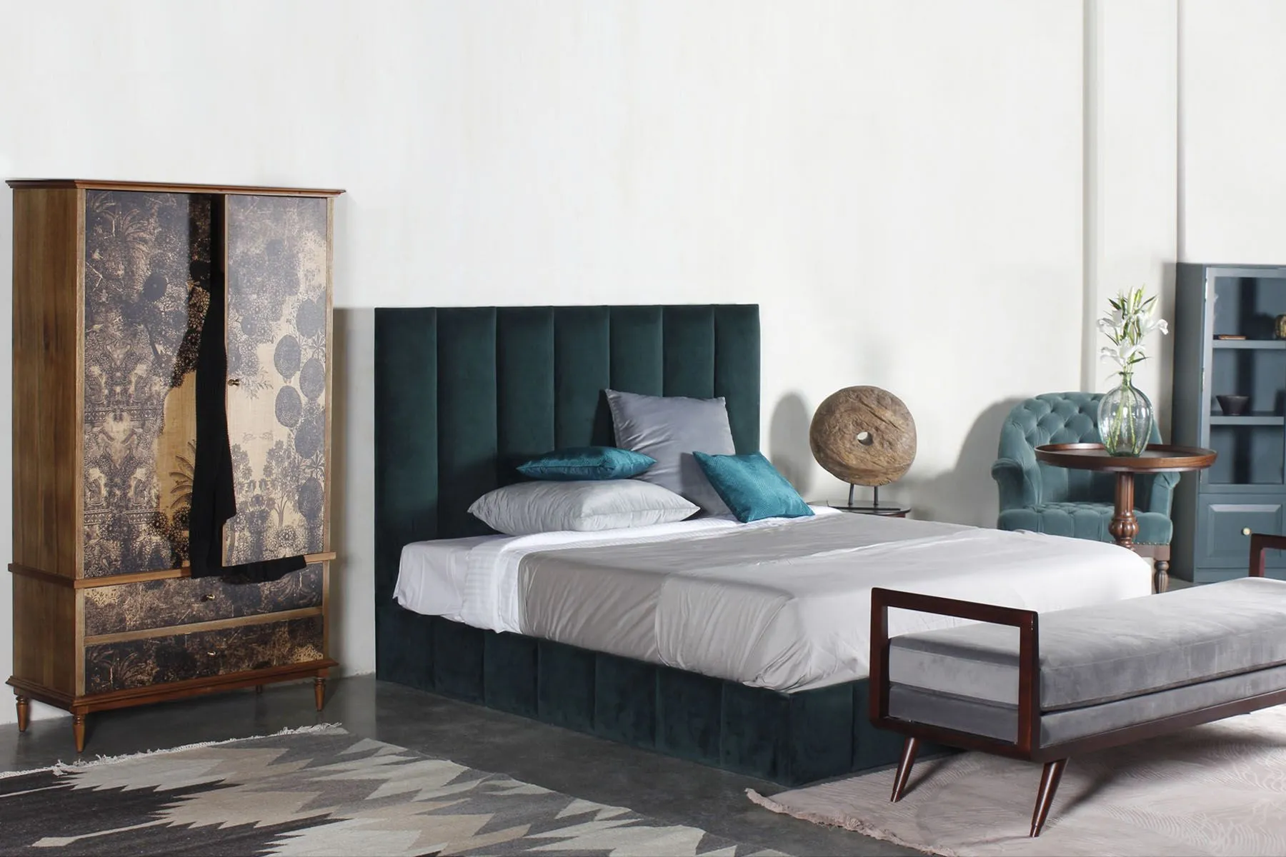 Lexington Upholstered Bed| The Edit | The House Of Things
