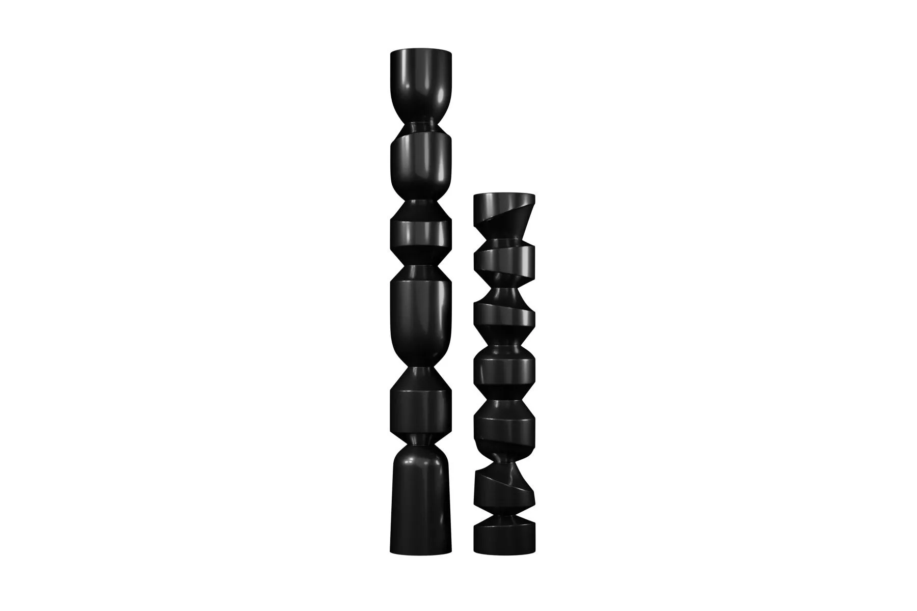 Ebony Totem Sculpture |Deetee Homes| The House Of Things