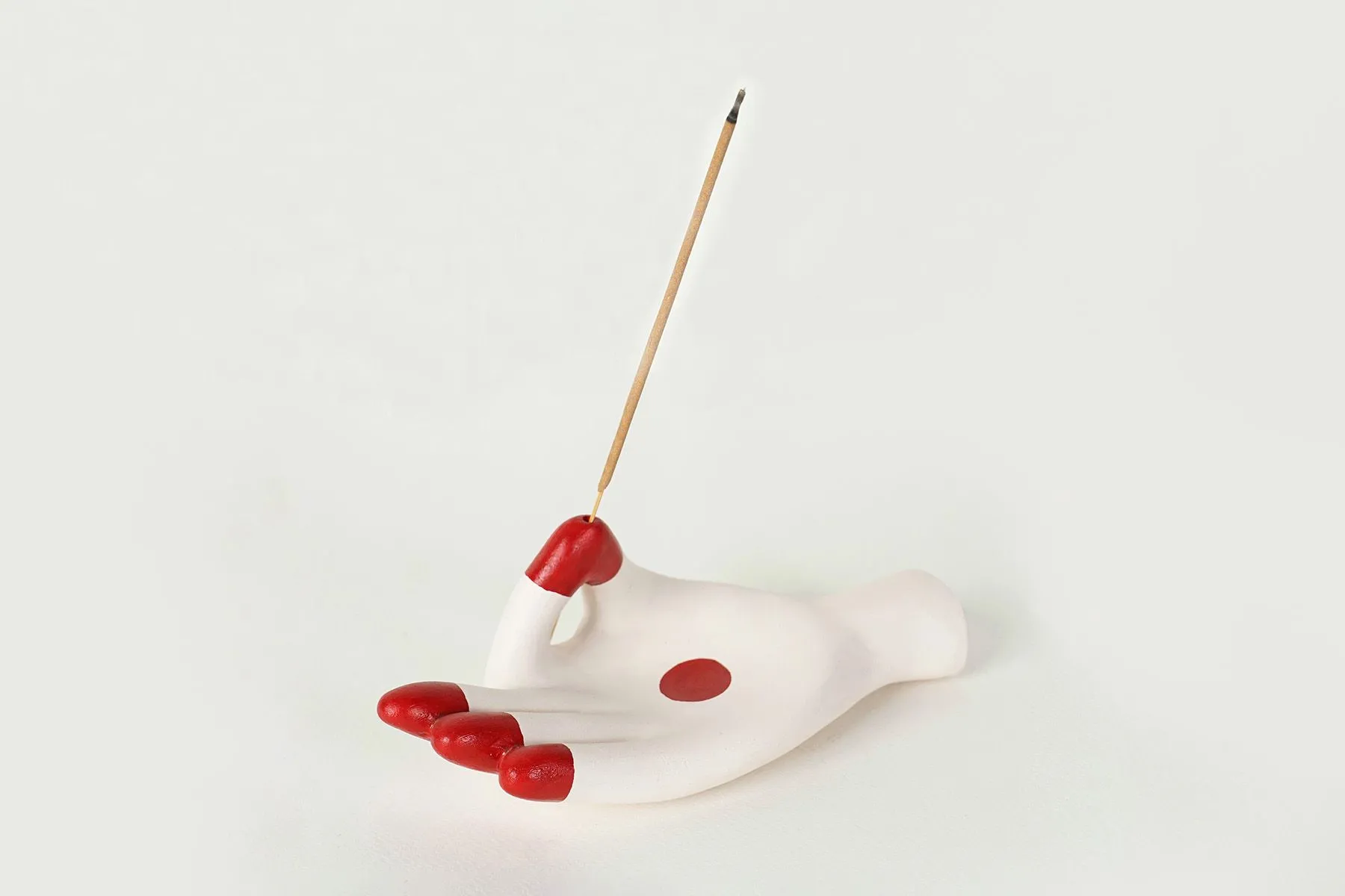 Alta Hand Incense Stick Holder| Claymen Studio| The House Of Things