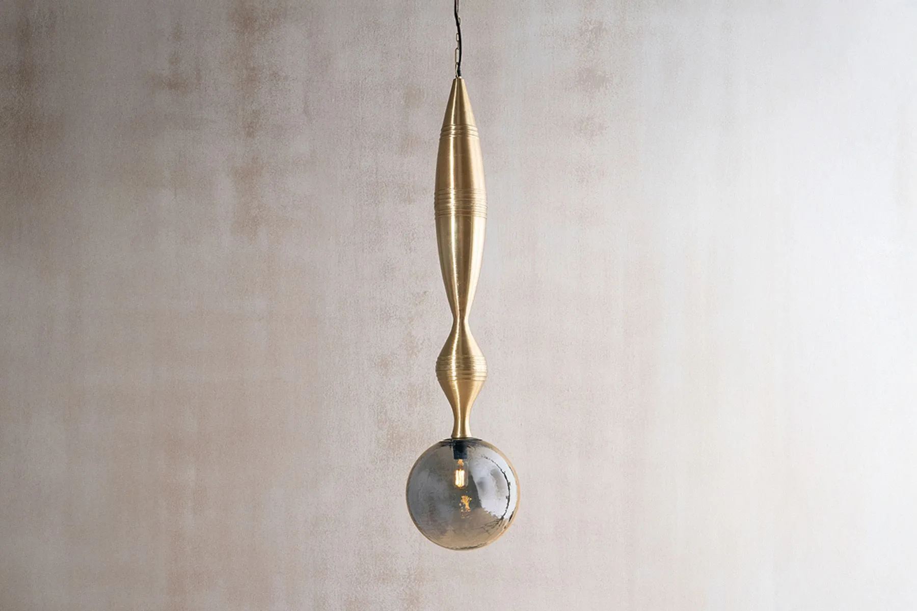 Dawn Spun Hanging Lamp | Yaahvi By Nikita Bansal | The House Of Things