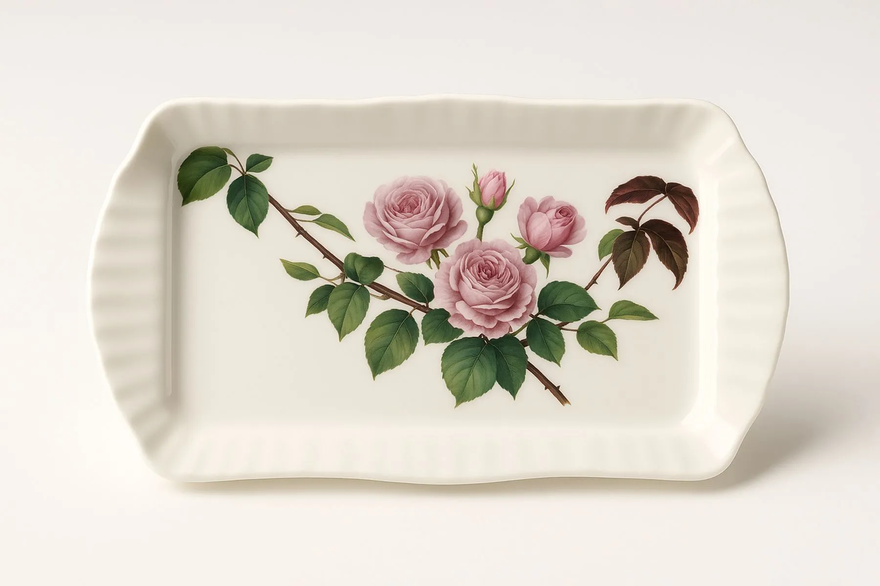 David Austen Roses Sandwich Tray - Roy Kirkham| Mon Dimora | The House Of Things
