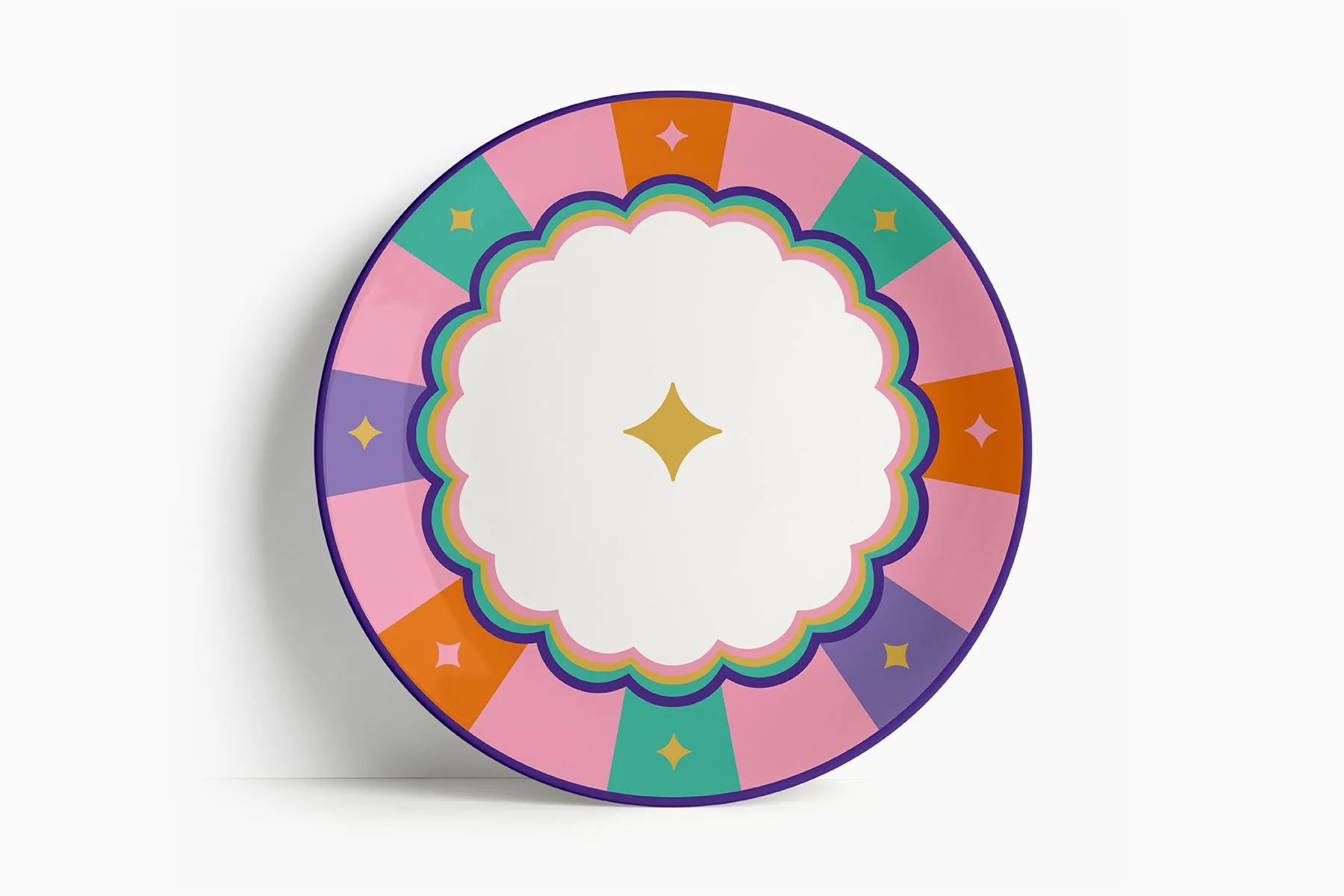 Circus Dinner Plates - Set of 4 - Fern & Co.| Mon Dimora | The House Of Things