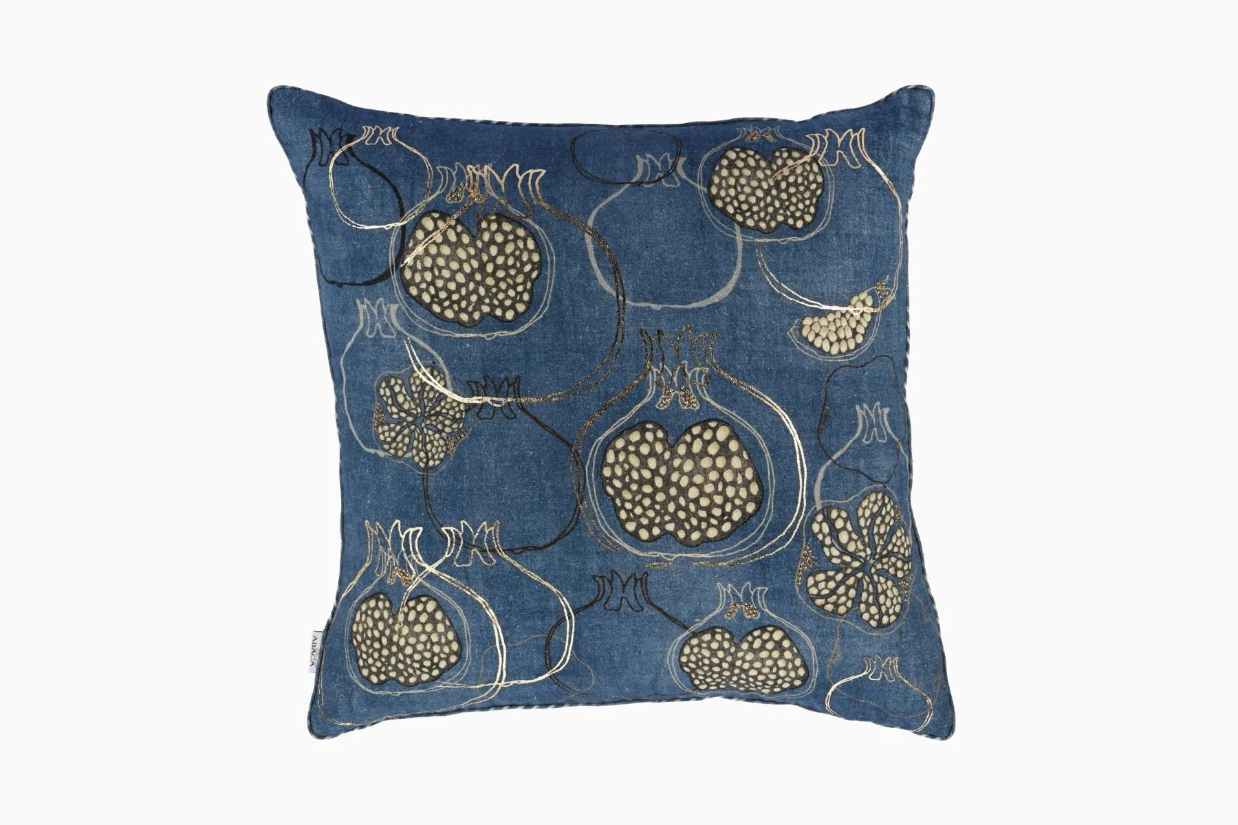 Pomo Blue Cushion Cover|Studio Abaca| The House Of Things