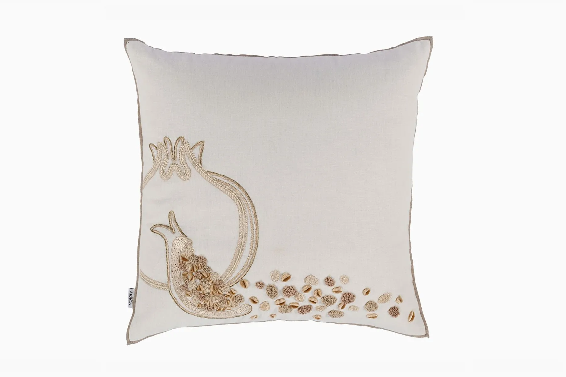 Pomo White Harmony Cushion Cover|Studio Abaca| The House Of Things