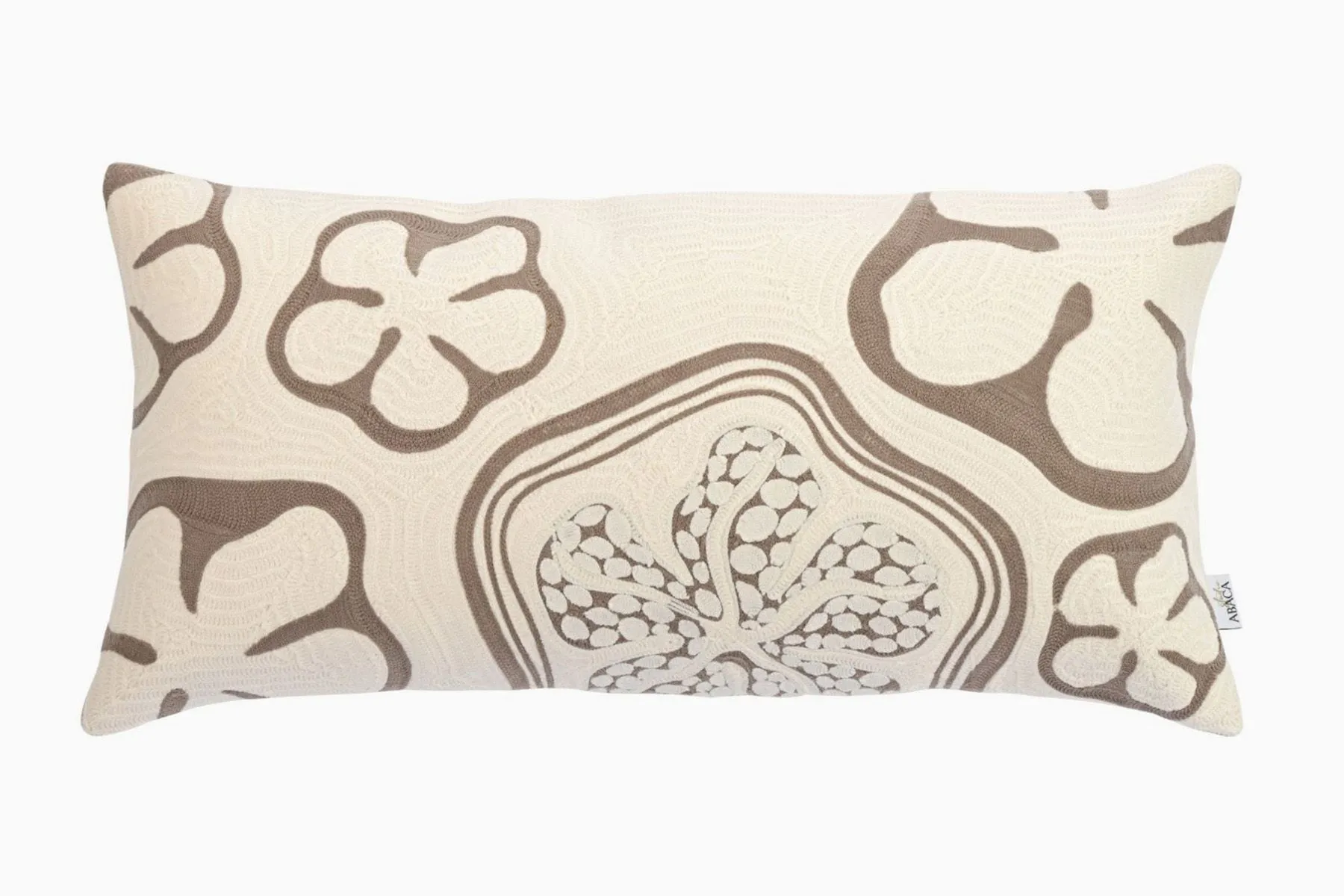 Pomo Embroidered Lumbar Cover| Studio Abaca | The House Of Things