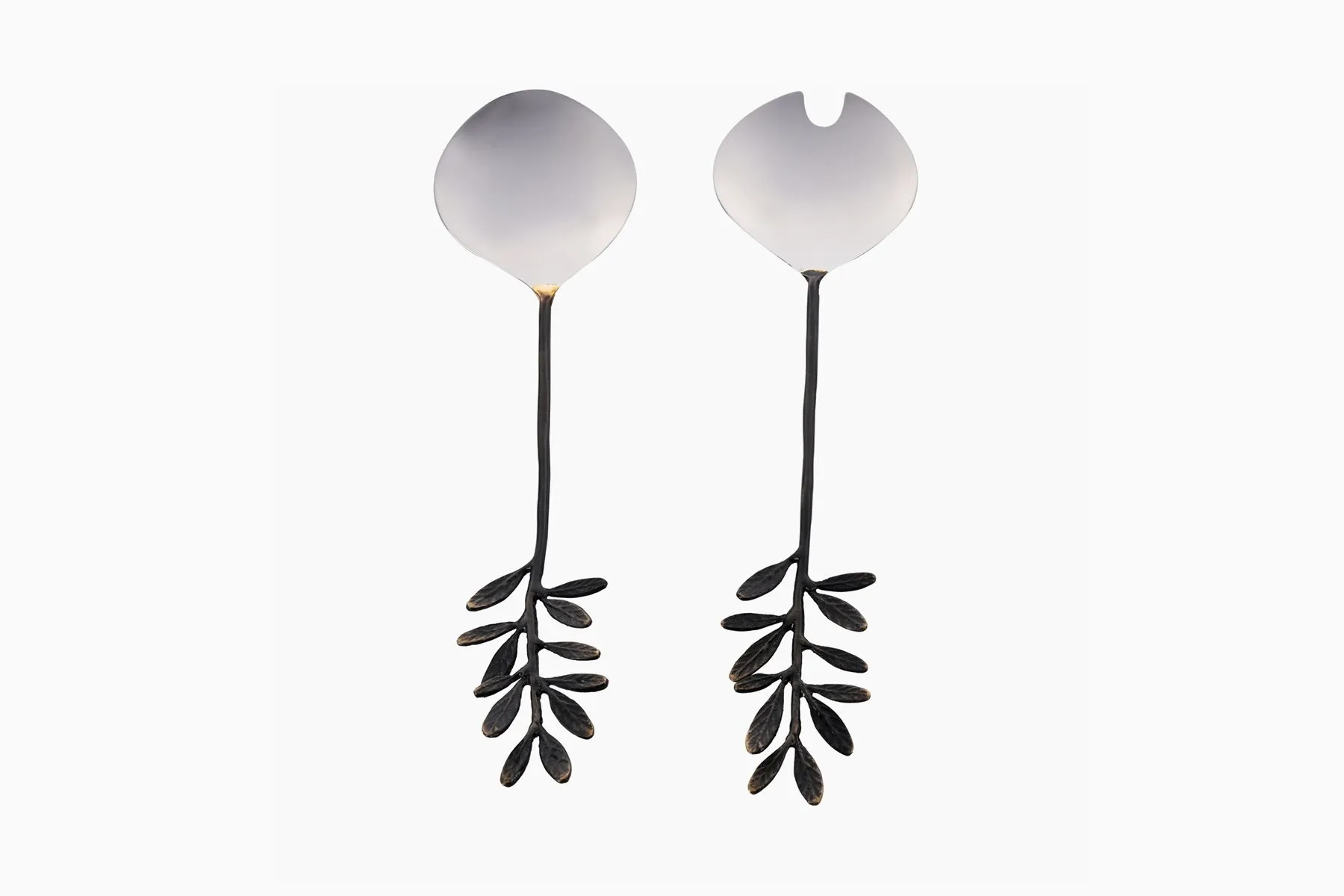Pomo Antique Salad Servers - Set of 2| Studio Abaca | The House Of Things
