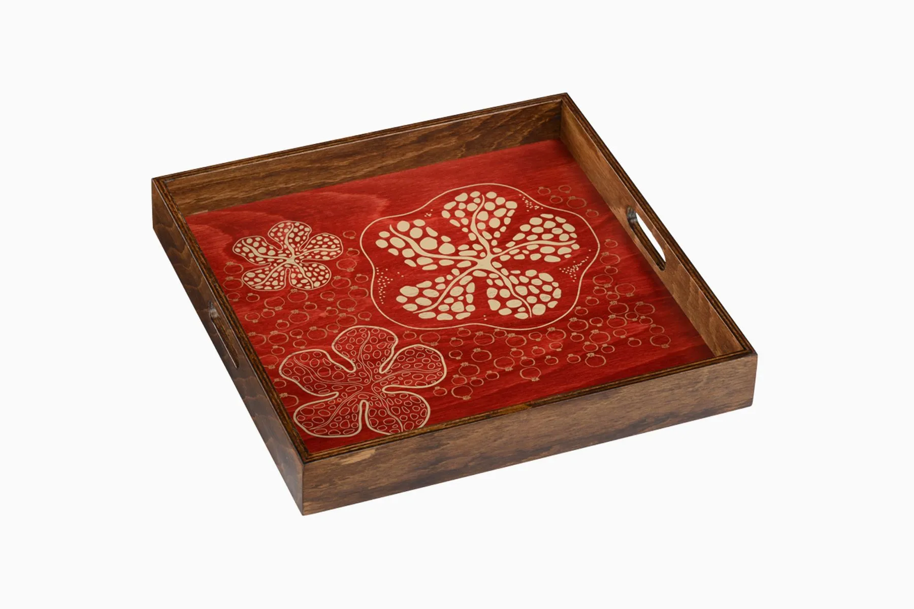 Pomo Rust Pomegranate Tray| Studio Abaca | The House Of Things