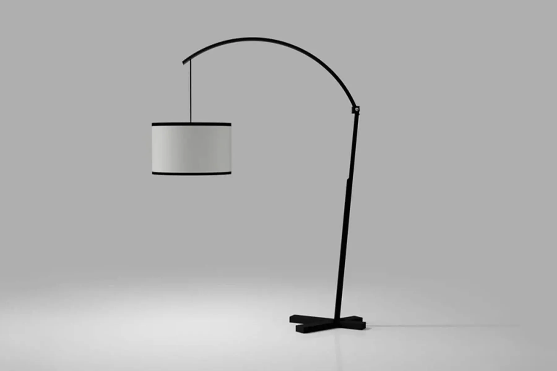 Fifth Avenue Floor Lamp|The Black Steel| The House Of Things