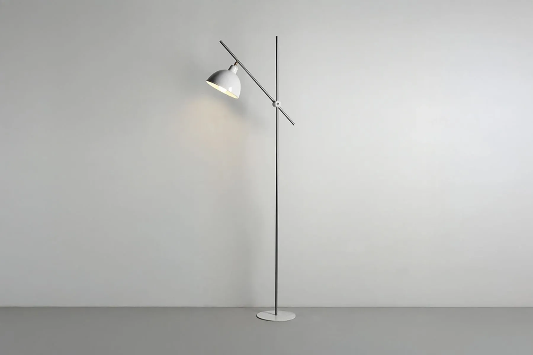 Studio Light Floor Lamp|The Black Steel| The House Of Things