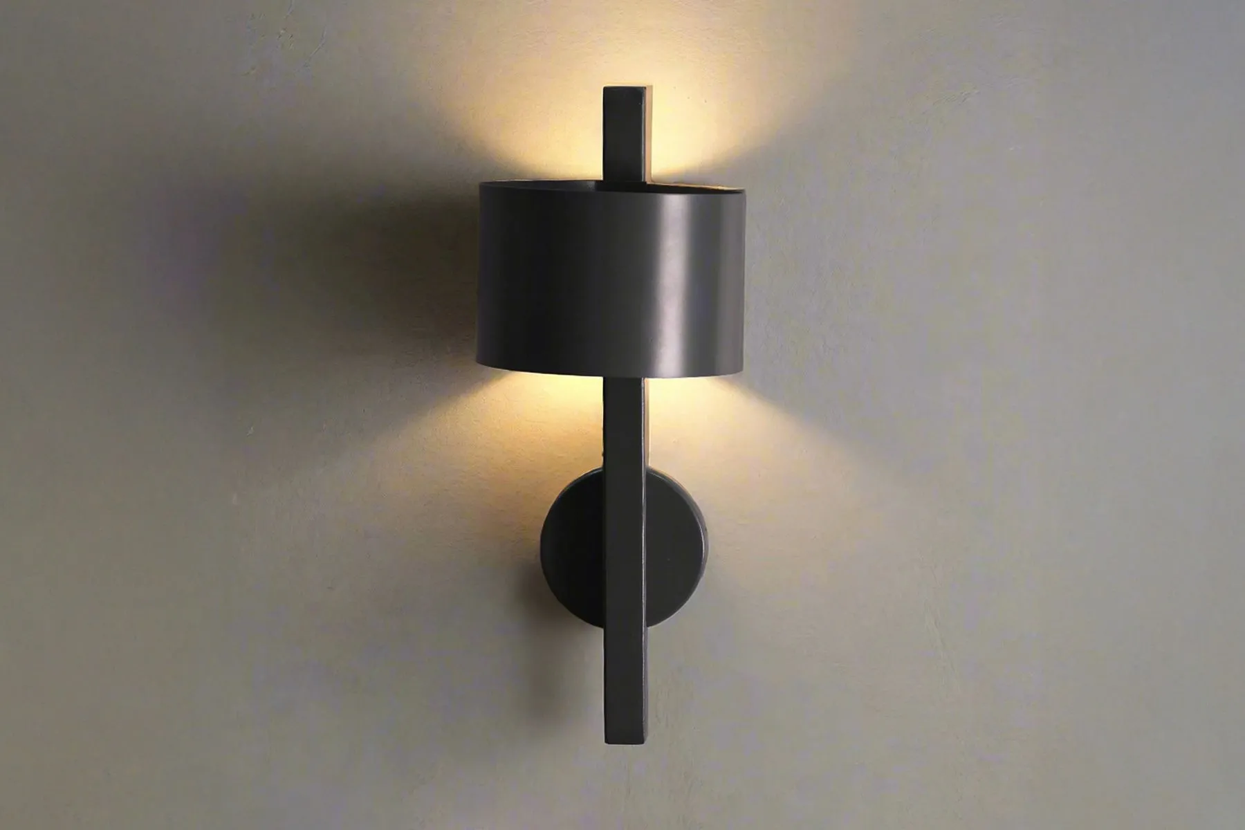 Whispering Steel Wall Sconce|The Black Steel| The House Of Things
