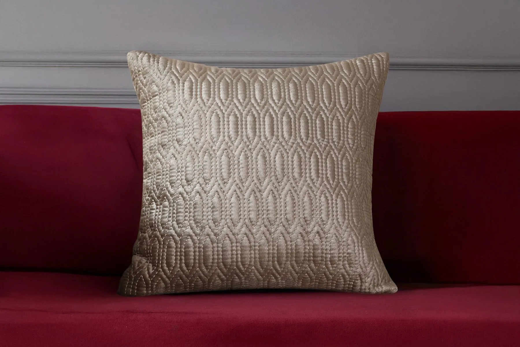 Jaal Embroidered Cushion Cover|Kainaat| The House Of Things
